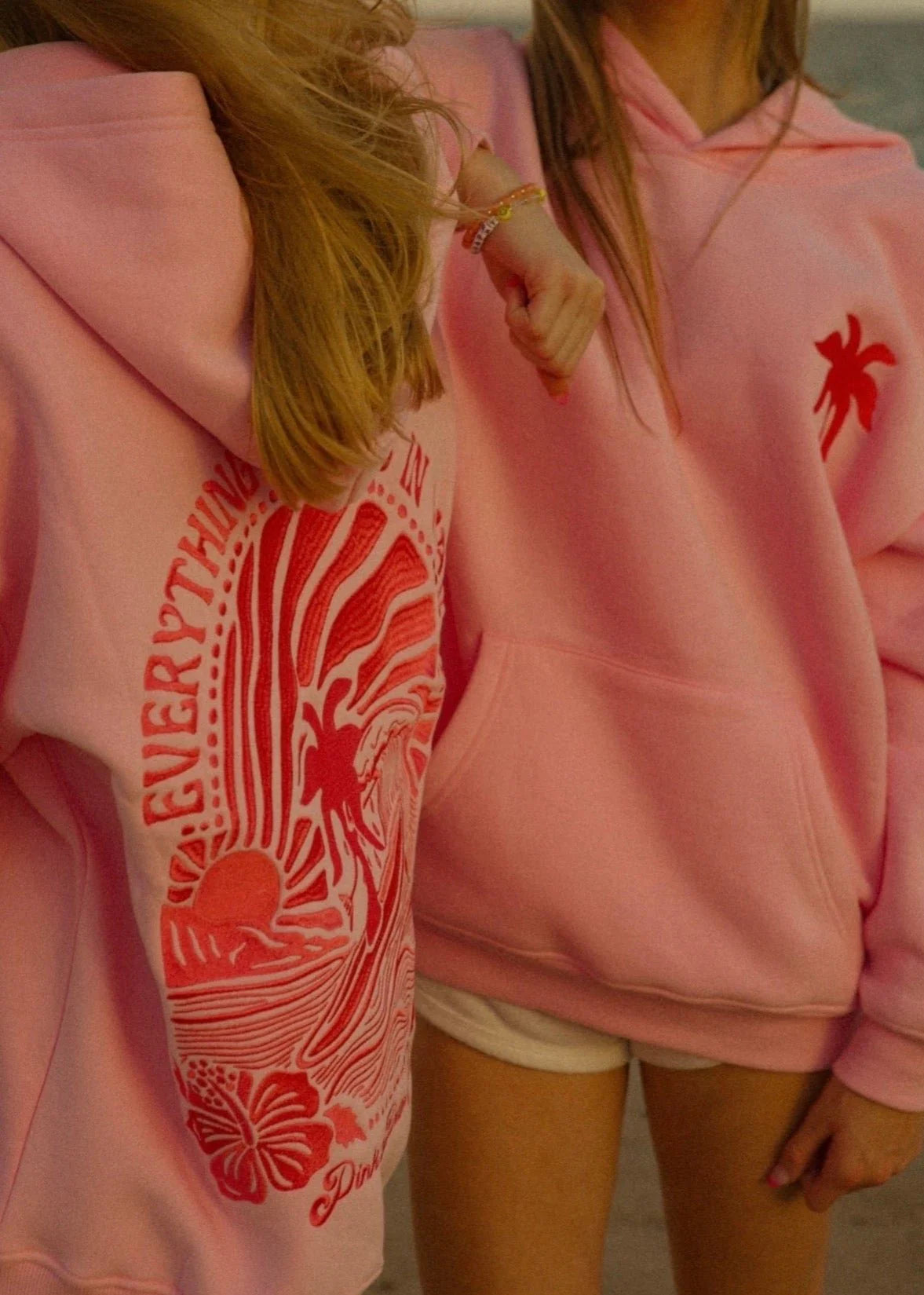 AverieLuxe Spring/Summer Palm Puff Hoodies