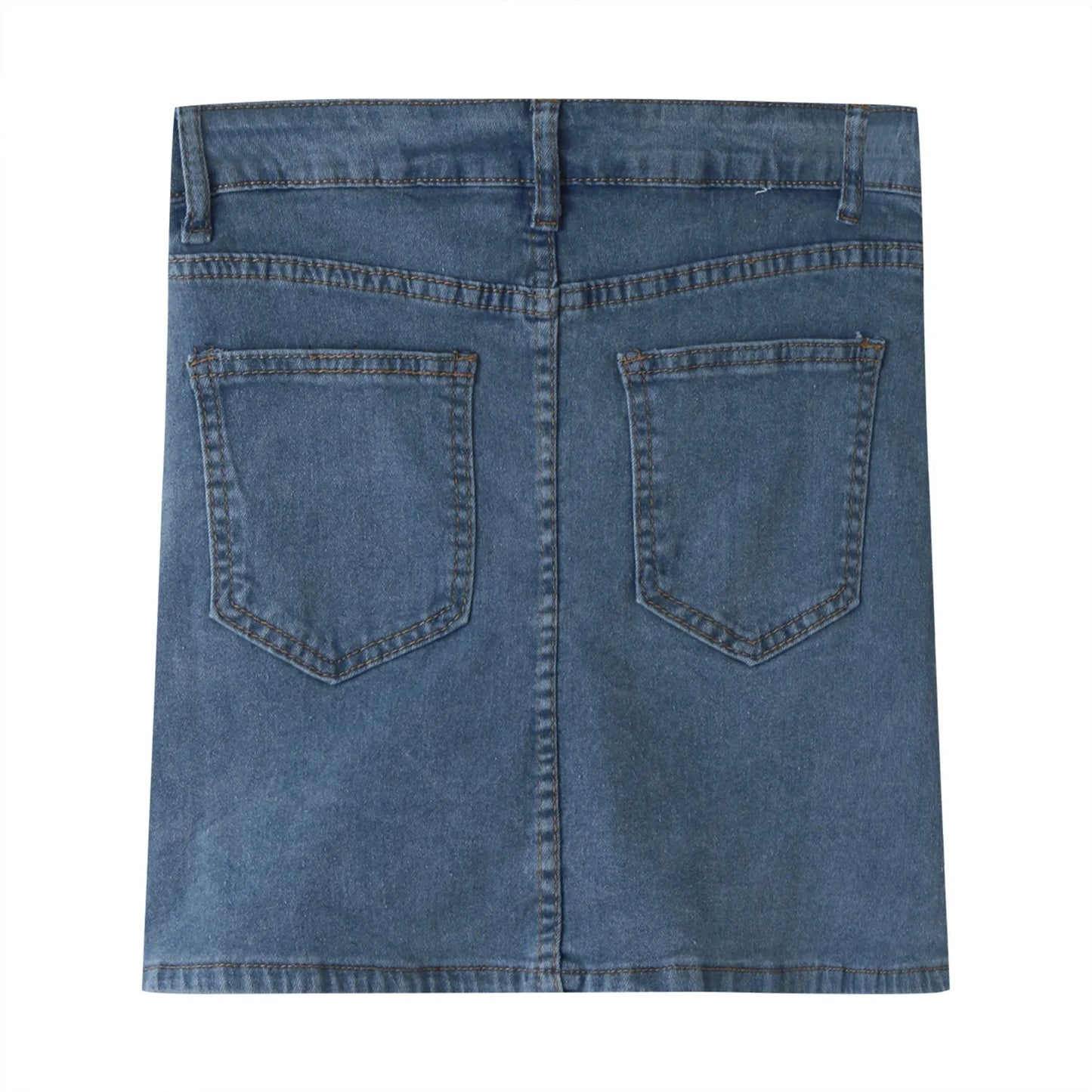 AverieLuxe Skorts Skirts for Women Denim Mini Skirt Side Slit with High Waisted Jean Shorts Stretchy