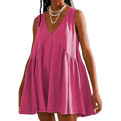 AverieLuxe Women's Summer Sleeveless Mini Dress